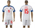 Wholesale Cheap Czech #15 Kopic Away Soccer Country Jersey