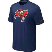 Wholesale Cheap Nike Tampa Bay Buccaneers Sideline Legend Authentic Logo Dri-FIT NFL T-Shirt Midnight Blue