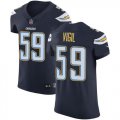 Wholesale Cheap Nike Chargers #59 Nick Vigil Navy Blue Team Color Men's Stitched NFL Vapor Untouchable Elite Jersey