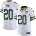 Wholesale Cheap Nike Packers #20 Kevin King White Youth 100th Season Stitched NFL Vapor Untouchable Limited Jersey