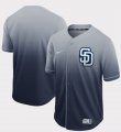 Wholesale Cheap Nike Padres Blank Navy Fade Authentic Stitched MLB Jersey