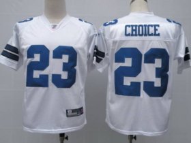 Wholesale Cheap Cowboys #23 Tashard Choice White Stitched NFL Jersey