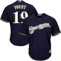 Wholesale Cheap Brewers #19 Robin Yount Navy blue Cool Base Stitched Youth MLB Jersey