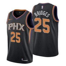 Wholesale Cheap Draft Phoenix Suns #25 Mikal Bridges Statement Black Jersey