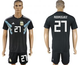 Wholesale Cheap Argentina #27 Rodriguez Away Soccer Country Jersey