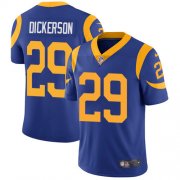 Wholesale Cheap Nike Rams #29 Eric Dickerson Royal Blue Alternate Men's Stitched NFL Vapor Untouchable Limited Jersey