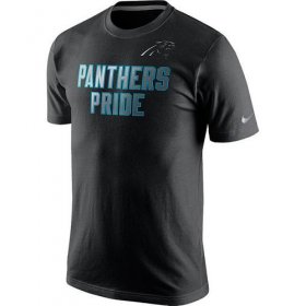 Wholesale Cheap Men\'s Carolina Panthers Nike Black Reflective Pack T-Shirt