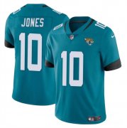 Cheap Men's Jacksonville Jaguars #10 Mac Jones Teal Vapor Untouchable Limited Football Stitched Jersey