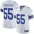 Wholesale Cheap Nike Cowboys #55 Leighton Vander Esch White Men's Stitched NFL Vapor Untouchable Limited Jersey