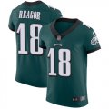 Wholesale Cheap Nike Eagles #18 Jalen Reagor Green Team Color Men's Stitched NFL Vapor Untouchable Elite Jersey