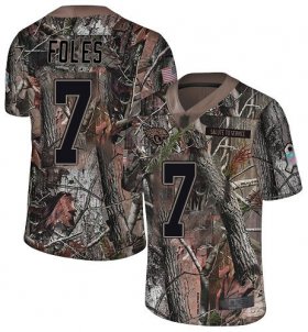 Wholesale Cheap Nike Jaguars #7 Nick Foles Camo Youth Stitched NFL Limited Rush Realtree Jersey