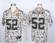 Wholesale Cheap Nike Packers #52 Clay Matthews Camo USMC Men's Stitched NFL Elite Jersey