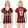 Wholesale Cheap Women's AC Milan #17 C.Zapata Home Soccer Club Jersey