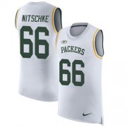 Wholesale Cheap Nike Packers #66 Ray Nitschke White Men's Stitched NFL Limited Rush Tank Top Jersey