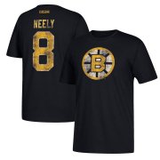 Wholesale Cheap Boston Bruins #8 Cam Neely CCM Retired Player Name & Number T-Shirt Black
