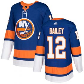 Wholesale Cheap Adidas Islanders #12 Josh Bailey Royal Blue Home Authentic Stitched NHL Jersey