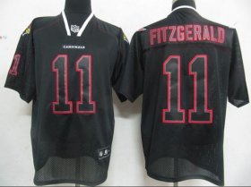 Wholesale Cheap Cardinals #11 Larry Fitzgerald Lights Out Black Stitched NFL Jersey