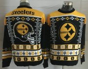 Wholesale Cheap Nike Steelers Men's Ugly Sweater_1
