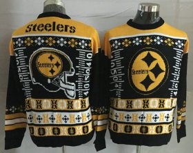 Wholesale Cheap Nike Steelers Men\'s Ugly Sweater_1
