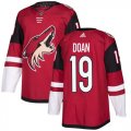 Wholesale Cheap Adidas Coyotes #19 Shane Doan Maroon Home Authentic Stitched NHL Jersey