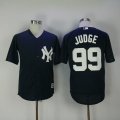 Wholesale Cheap Yankees #99 Aaron Judge Navy Blue New Cool Base Stitched MLB Jersey