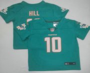 Toddler Miami Dolphins #10 Tyreek Hill Aqua 2022 Vapor Limited Stitched NFL Jersey