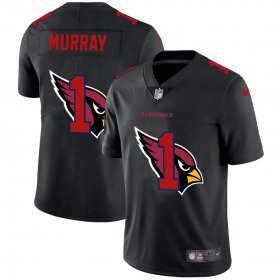 Wholesale Cheap Arizona Cardinals #1 Kyler Murray Men\'s Nike Team Logo Dual Overlap Limited NFL Jersey Black
