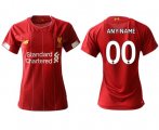 Wholesale Cheap Women's Liverpool Personalized Home Soccer Club Jersey