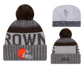 Wholesale Cheap NFL Cleverland Browns Logo Stitched Knit Beanies 011