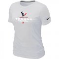 Wholesale Cheap Women's Nike Houston Texans Critical Victory NFL T-Shirt White