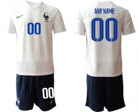 Wholesale Cheap Men 2021 France away custom soccer jerseys