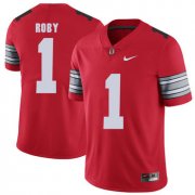 Wholesale Cheap Ohio State Buckeyes 1 Bradley Roby Red 2018 Spring Game College Football Limited Jersey