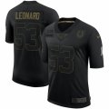 Cheap Indianapolis Colts #53 Darius Leonard Nike 2020 Salute To Service Limited Jersey Black