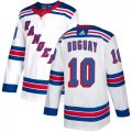 Wholesale Cheap Adidas Rangers #10 Ron Duguay White Away Authentic Stitched NHL Jersey