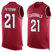 Wholesale Cheap Nike Cardinals #21 Patrick Peterson Red Team Color Men's Stitched NFL Limited Tank Top Jersey