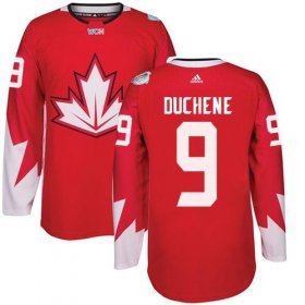 Wholesale Cheap Team CA. #9 Matt Duchene Red 2016 World Cup Stitched NHL Jersey