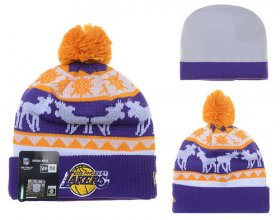 Wholesale Cheap Los Angeles Lakers Beanies YD002