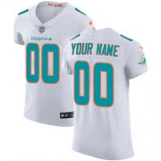 Wholesale Cheap Nike Miami Dolphins Customized White Stitched Vapor Untouchable Elite Men's NFL Jersey