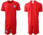 Wholesale Cheap Chile Blank Home Soccer Country Jersey