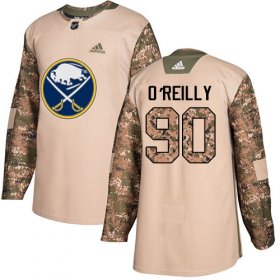 Wholesale Cheap Adidas Sabres #90 Ryan O\'Reilly Camo Authentic 2017 Veterans Day Youth Stitched NHL Jersey