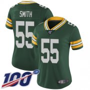 Wholesale Cheap Nike Packers #55 Za'Darius Smith Green Team Color Women's Stitched NFL 100th Season Vapor Limited Jersey