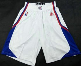 Wholesale Cheap Men\'s Los Angeles Clippers White Swingman Shorts