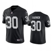 Wholesale Cheap Men's Las Vegas Raiders #30 Duron Harmon Black Vapor Untouchable Limited Stitched Jersey