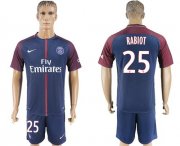 Wholesale Cheap Paris Saint-Germain #25 Rabiot Home Soccer Club Jersey