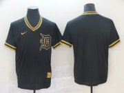 Wholesale Cheap Men Detroit Tigers Blank Black gold Game Nike 2022 MLB Jersey