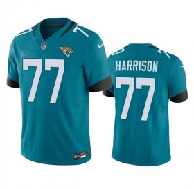Men\'s Jacksonville Jaguars #77 Anton Harrison Teal 2023 F.U.S.E. Vapor Untouchable Limited Football Stitched Jersey