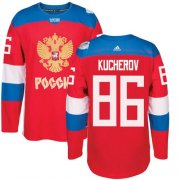Wholesale Cheap Team Russia #86 Nikita Kucherov Red 2016 World Cup Stitched NHL Jersey