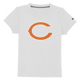 Wholesale Cheap Chicago Bears Sideline Legend Authentic Logo Youth T-Shirt White