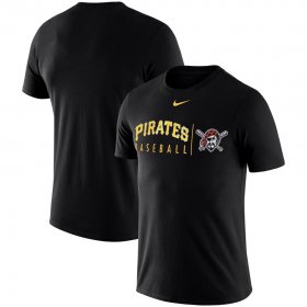 Wholesale Cheap Pittsburgh Pirates Nike MLB Practice T-Shirt Black