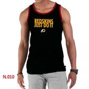 Wholesale Cheap Men's Nike NFL Washington Redskins Sideline Legend Authentic Logo Tank Top Black_1